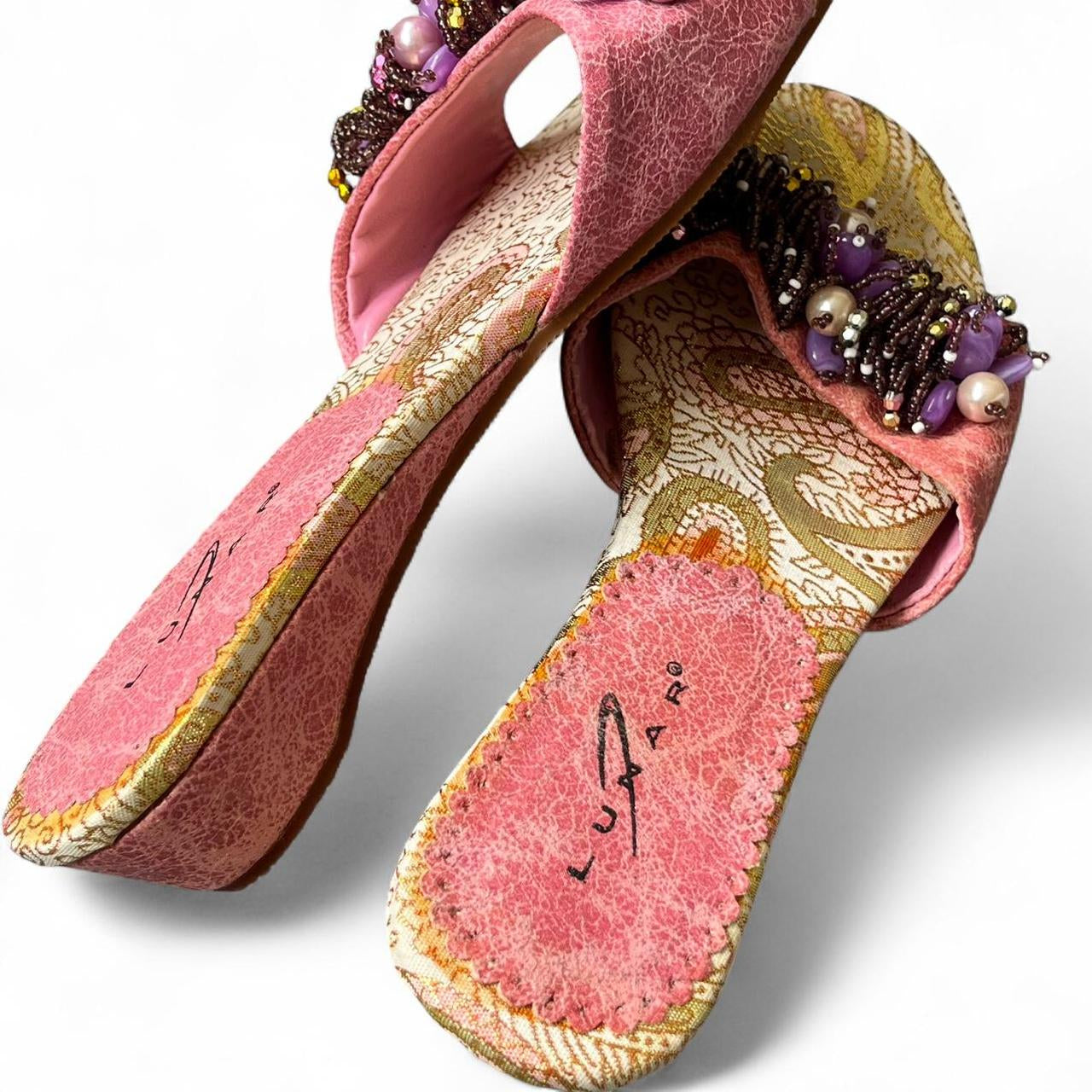 Lunar Persian Paisley Mules