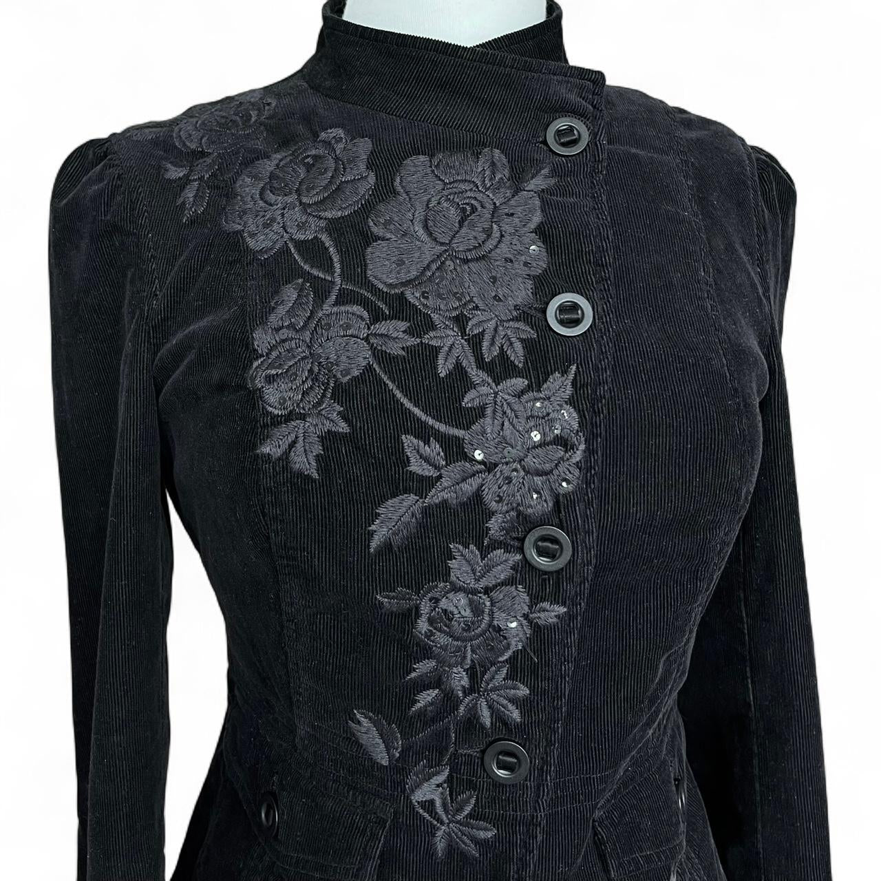 Monsoon Velvet Cord Vintage Jacket