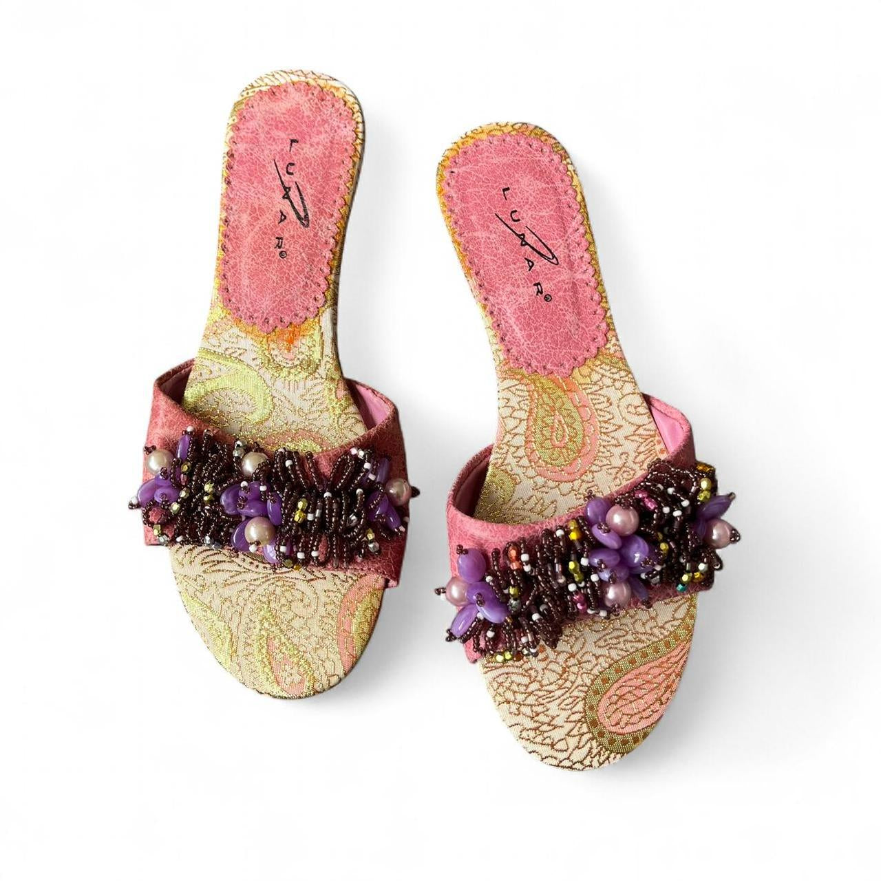 Lunar Persian Paisley Mules