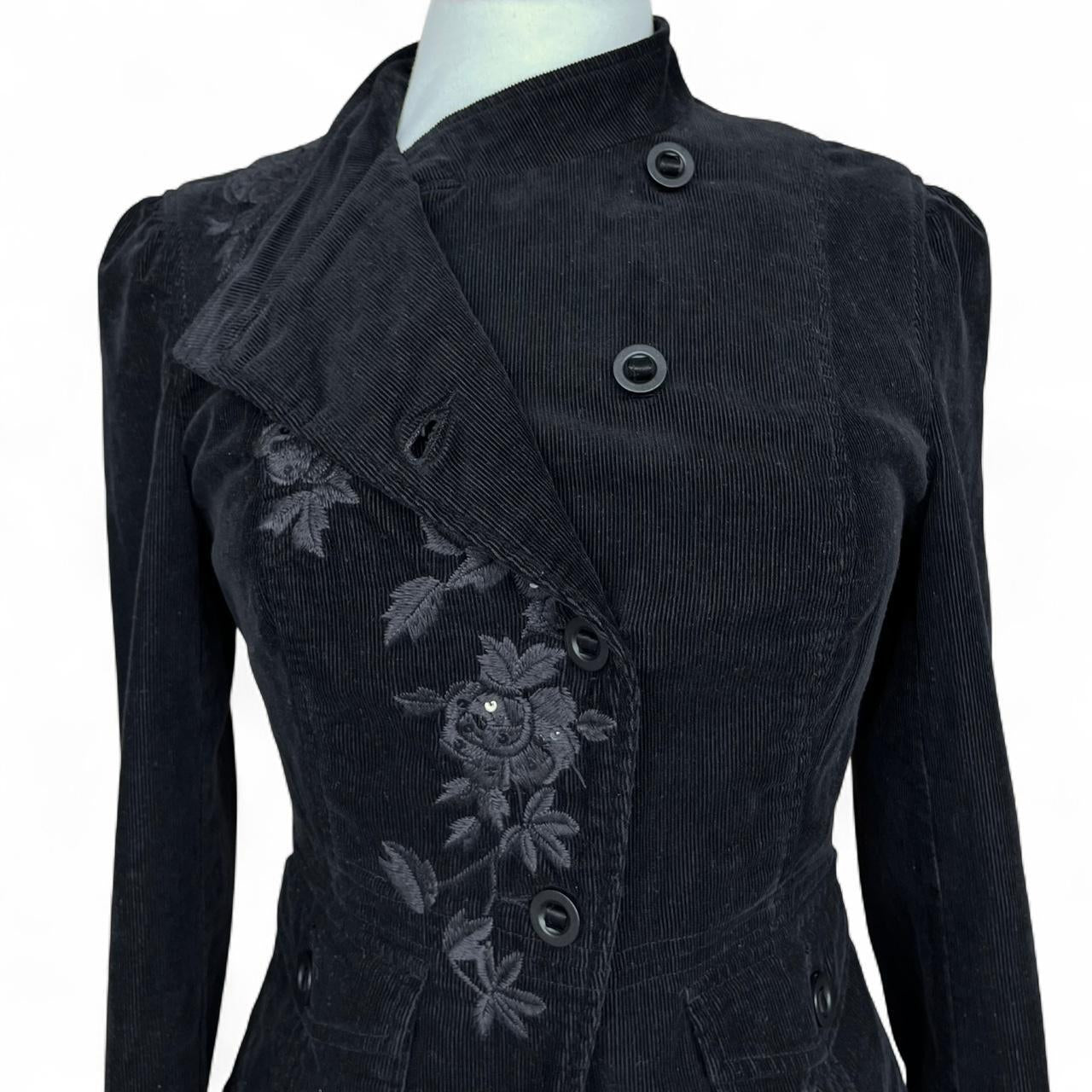 Monsoon Velvet Cord Vintage Jacket