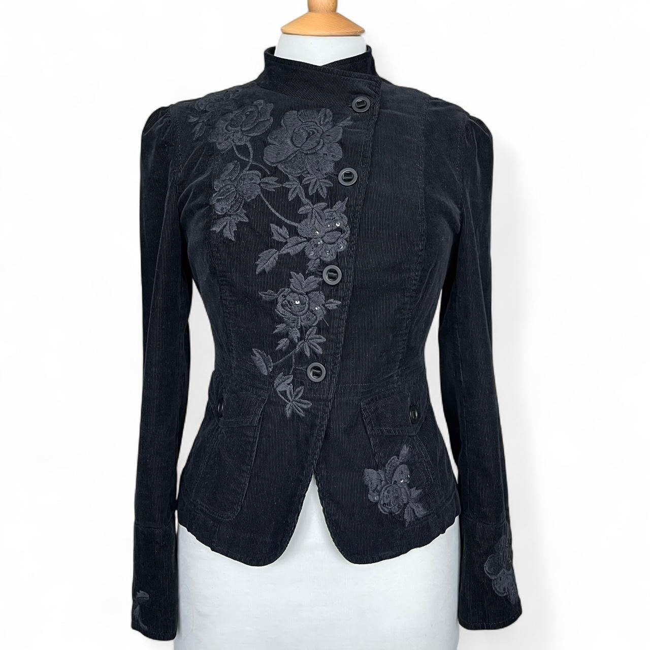 Monsoon Velvet Cord Vintage Jacket