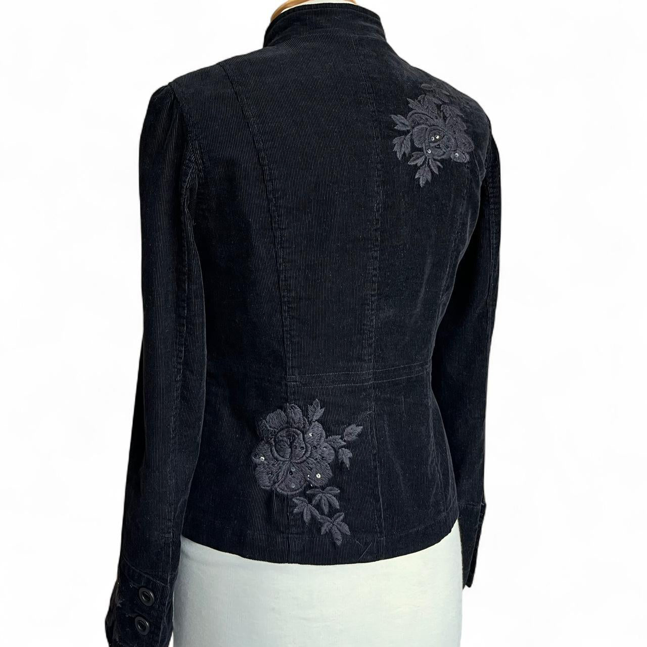 Monsoon Velvet Cord Vintage Jacket