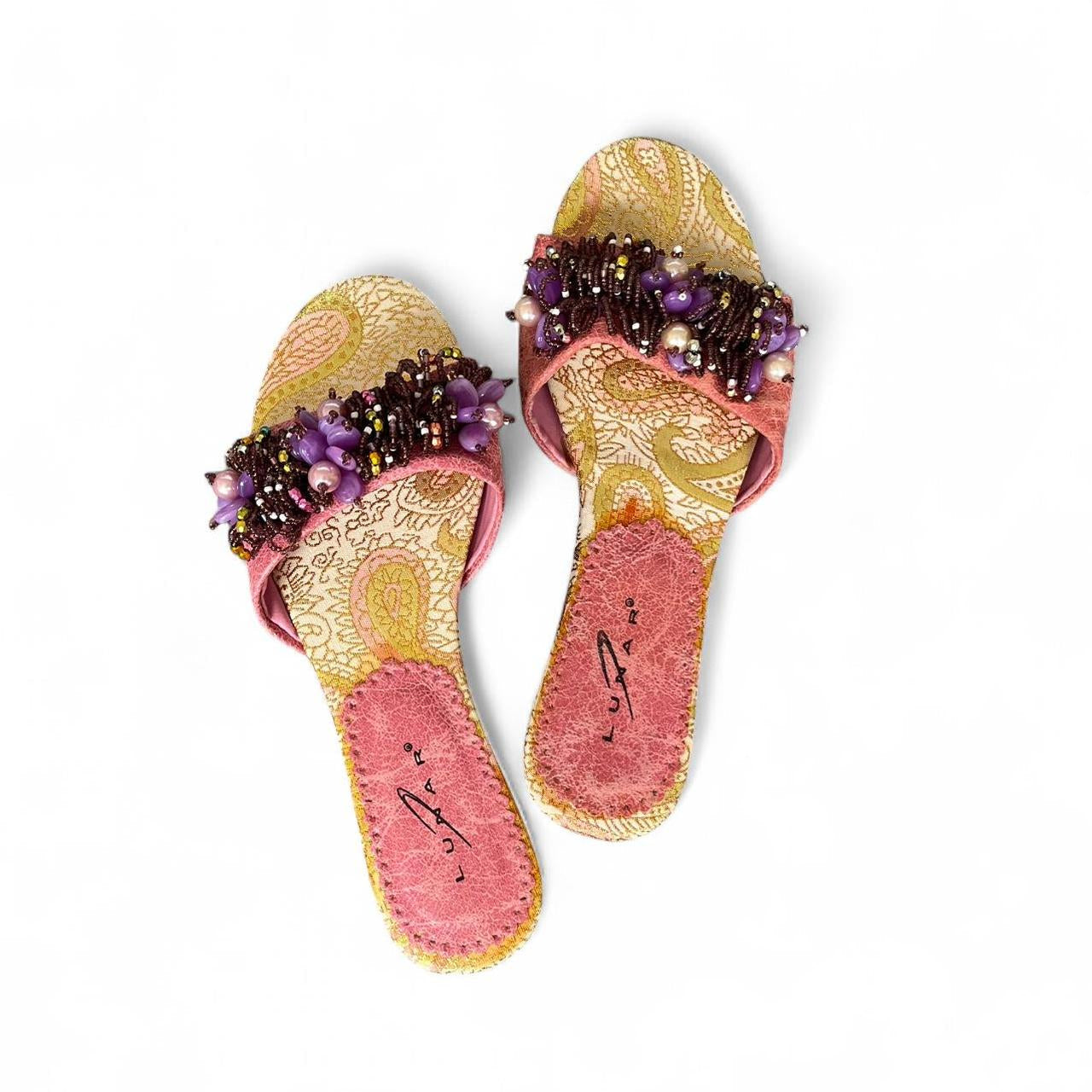Lunar Persian Paisley Mules