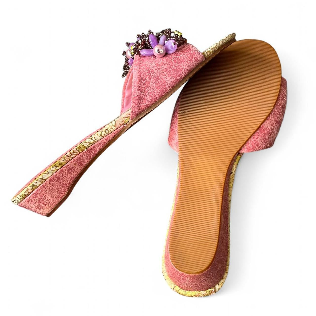 Lunar Persian Paisley Mules