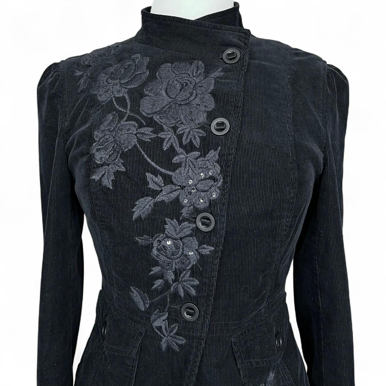 Monsoon Velvet Cord Vintage Jacket